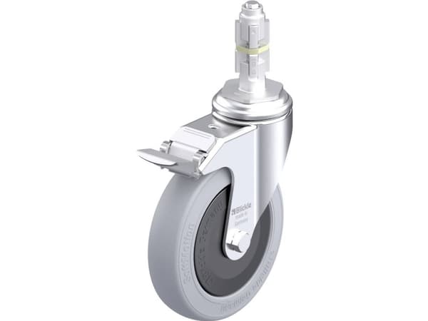 Blickle 945253 LKRA-POES 127KF-11-FI-SG-E13 Kodinkonepyörä Pyörän halkaisija: 125 mm Kantavuus (max.): 120 kg 1 kpl