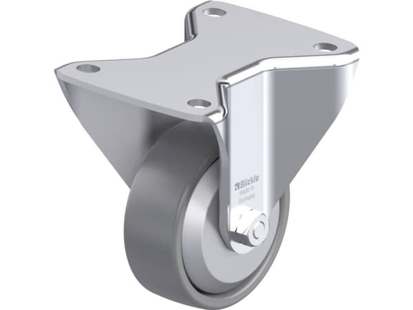 Blickle 946573 BH-PO 100KA-3-ELS-FA Kiinteä teräspyörä Pyörän halkaisija: 100 mm Kantavuus (max.): 280 kg 1 kpl