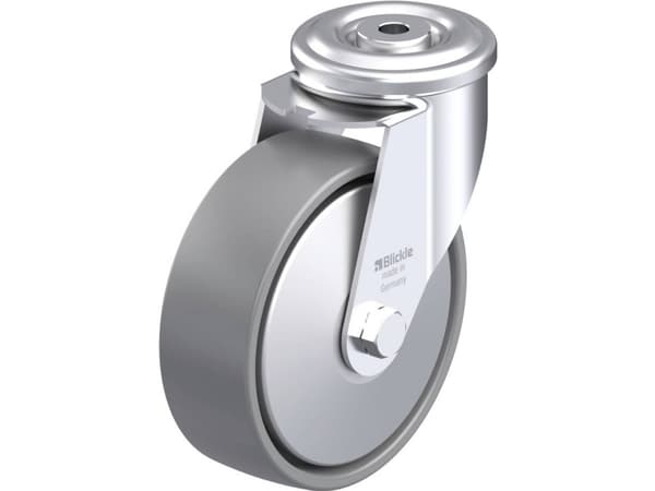 Blickle 946650 LER-PO 150G-ELS-FA Teräksinen kääntöpyörä Pyörän halkaisija: 150 mm Kantavuus (max.): 300 kg 1 kpl