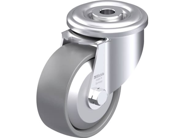 Blickle 946656 LER-PO 80G-ELS-FA Styrehjul i stål Hjuldiameter: 80 mm Bæreevne (maks.): 150 kg 1 stk