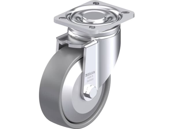 Blickle 946714 LH-PO 125KA-1-ELS-FA Teräksinen kääntöpyörä Pyörän halkaisija: 125 mm Kantavuus (max.): 300 kg 1 kpl