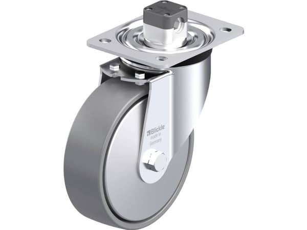 Blickle 946868 L-PO 160K-CS11-ELS-FA Styrehjul i stål Hjuldiameter: 160 mm Bæreevne (maks.): 400 kg 1 stk