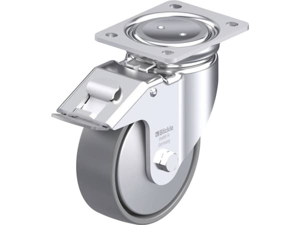 Blickle 946899 LUH-PO 150G-FI-ELS-FA Teräksinen kääntöpyörä Pyörän halkaisija: 150 mm Kantavuus (max.): 400 kg 1 kpl