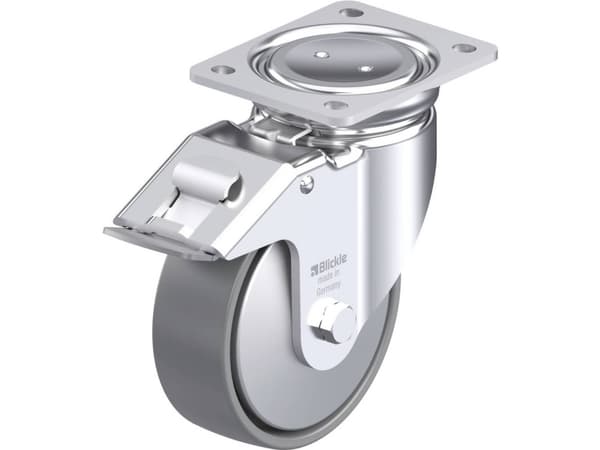 Blickle 946901 LUH-PO 150K-FI-ELS-FA Teräksinen kääntöpyörä Pyörän halkaisija: 150 mm Kantavuus (max.): 400 kg 1 kpl