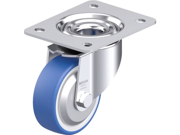 Blickle 947937 LK-POTHS 100XKA-3-FA Teräksinen kääntöpyörä Pyörän halkaisija: 100 mm Kantavuus (max.): 200 kg 1 kpl