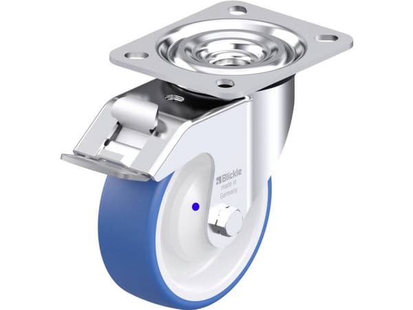 Blickle 948045 L-POTHS 100XKA-FI Teräksinen kääntöpyörä Pyörän halkaisija: 100 mm Kantavuus (max.): 200 kg 1 kpl