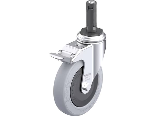Blickle 951161 LKRA-POES 127KF-11-FI-SG-ER12 Kodinkonepyörä Pyörän halkaisija: 125 mm Kantavuus (max.): 120 kg 1 kpl