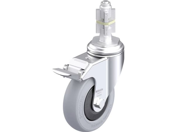 Blickle 952336 LKRA-POES 102KF-11-FI-SG-E14 Kodinkonepyörä Pyörän halkaisija: 100 mm Kantavuus (max.): 120 kg 1 kpl