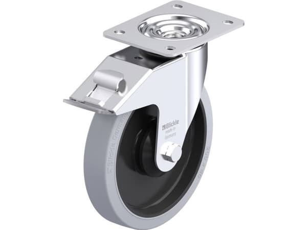 Blickle 960753 LE-POEV 201XKA-FI-SG Ohjauspyörä terästä Pyörän halkaisija: 200 mm Kantavuus (max.): 300 kg 1 kpl