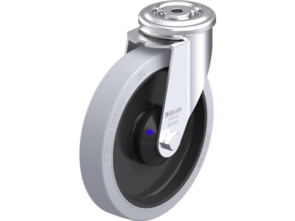 Blickle 960758 LER-POEV 201XKA-SG Teräksinen kääntöpyörä Pyörän halkaisija: 200 mm Kantavuus (max.): 300 kg 1 kpl