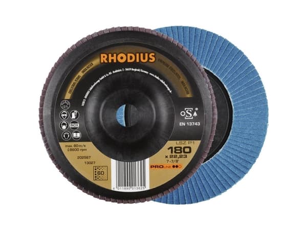 Rhodius 180 mm slipskiva. LSZ60
