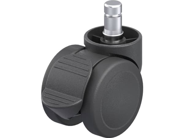Blickle 854287 LKDB-PUA 50G-RA-ES Kaksinkertainen muovinen kääntyvä pyörä Pyörän halkaisija: 50 mm Kantavuus (max.): 50 kg 1 kpl