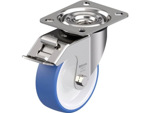 Blickle 942091 LEX-POTHS 100G-FI Ohjauspyörä ruostumatonta terästä Pyörän halkaisija: 100 mm Kantavuus (max.): 150 kg 1 kpl