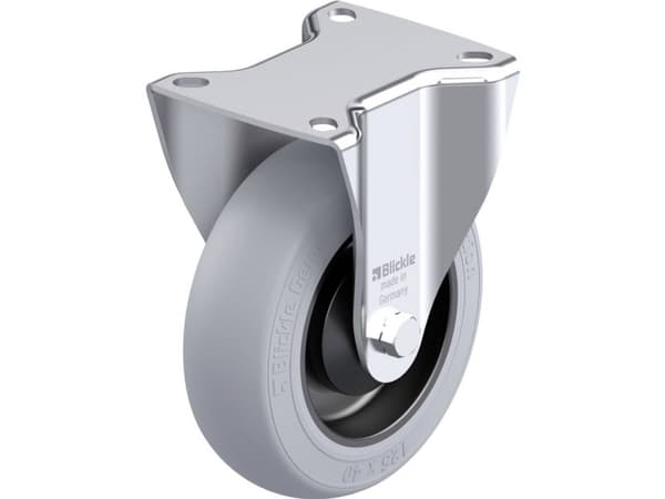 Blickle 921779 B-POES 125KA-SG Fast hjul i stål Hjuldiameter: 125 mm Bæreevne (maks.): 175 kg 1 stk