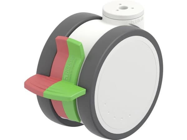 Blickle 935586 LKD-PATH 125K-11-RIFI Dobbelthjul i plast Hjuldiameter: 125 mm Bæreevne (maks.): 125 kg 1 stk