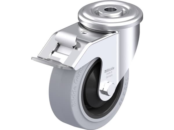 Blickle 626481 LER-POEV 100KA-FI-SG Ohjauspyörä terästä Pyörän halkaisija: 100 mm Kantavuus (max.): 150 kg 1 kpl