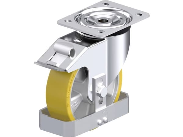 Blickle 742160 L-ALTH 160K-FI-FS Teräksinen kääntöpyörä Pyörän halkaisija: 160 mm Kantavuus (max.): 400 kg 1 kpl