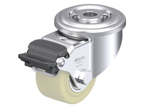 Blickle 937229 LR-GSPO 60K-RA Kompakti teräksinen kääntöpyörä Pyörän halkaisija: 60 mm Kantavuus (max.): 250 kg 1 kpl