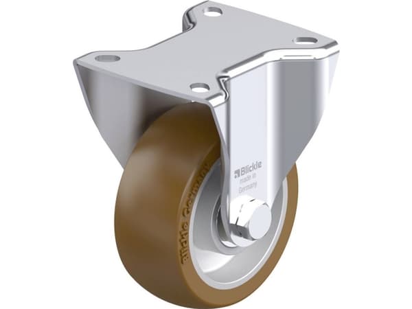 Blickle 920163 BK-ALB 101K-1 Kiinteä teräspyörä Pyörän halkaisija: 100 mm Kantavuus (max.): 350 kg 1 kpl