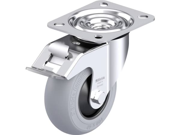 Blickle 921785 LE-POES 100KF-FI-SG Teräksinen kääntöpyörä Pyörän halkaisija: 100 mm Kantavuus (max.): 150 kg 1 kpl