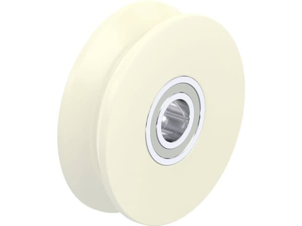 Blickle 937585 DSPKGSPO 75/15K Dobbelt sporkranshjul Hjuldiameter: 75 mm Bæreevne (maks.): 75 kg 1 stk
