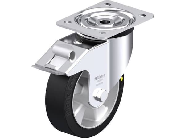 Blickle 855889 L-ALEV 160K-FI-EL Styrehjul i stål Hjuldiameter: 160 mm Bæreevne (maks.): 400 kg 1 stk