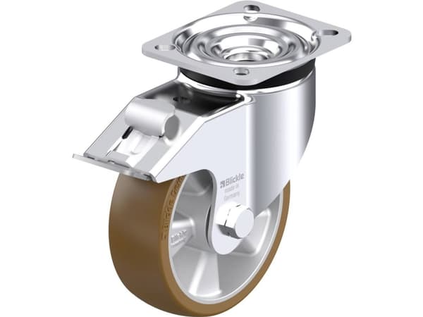 Blickle 921282 LK-ALB 125K-1-FI Teräksinen kääntöpyörä Pyörän halkaisija: 125 mm Kantavuus (max.): 350 kg 1 kpl