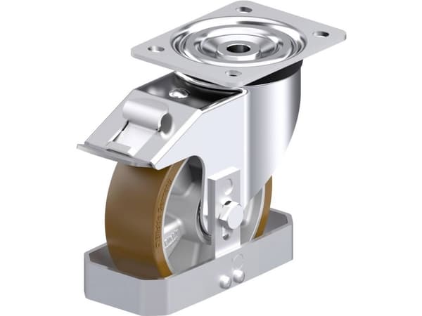 Blickle 928890 L-ALB 150K-FI-FS Teräksinen kääntöpyörä Pyörän halkaisija: 150 mm Kantavuus (max.): 400 kg 1 kpl
