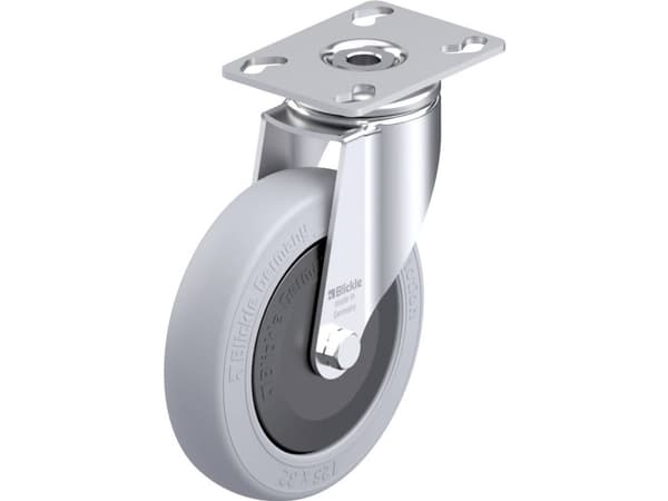 Blickle 921796 LKPA-POES 127KF-SG Apparat-hjul Hjuldiameter: 125 mm Bæreevne (maks.): 120 kg 1 stk