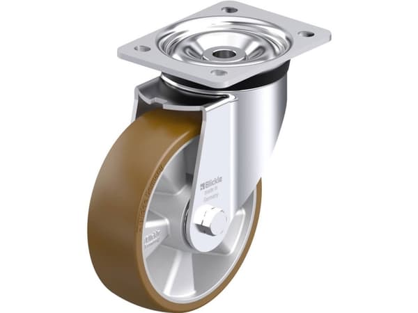 Blickle 886473 LK-ALB 160K Teräksinen kääntöpyörä Pyörän halkaisija: 160 mm Kantavuus (max.): 600 kg 1 kpl