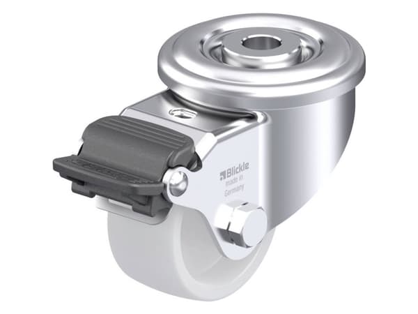 Blickle 936886 LER-PO 60G-RA Teräksinen kääntöpyörä Pyörän halkaisija: 60 mm Kantavuus (max.): 150 kg 1 kpl