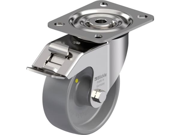 Blickle 879423 LX-PO 100G-FI-ELS Ohjauspyörä ruostumatonta terästä Pyörän halkaisija: 100 mm Kantavuus (max.): 250 kg 1 kpl