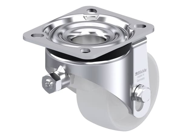 Blickle 911713 HRLK-PO 82G-VS Teräksinen tasauspyörä Pyörän halkaisija: 80 mm Kantavuus (max.): 230 kg 1 kpl