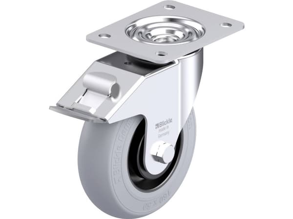 Blickle 936139 LE-POES 160KA-FI-SG Teräksinen kääntöpyörä Pyörän halkaisija: 160 mm Kantavuus (max.): 300 kg 1 kpl