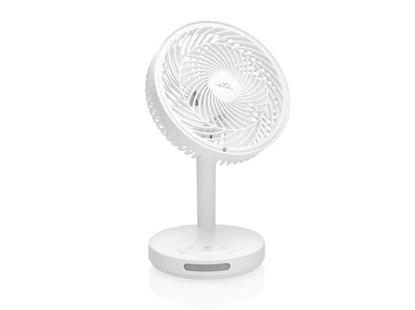 Eta Windy, Husholdningsvifte, Hvit, Bord, 50 dB, 16,6 cm, Jekk, Berøringskontroll