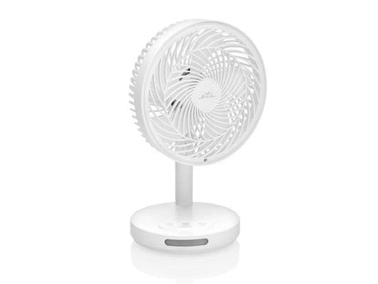 Eta Windy, Husholdningsvifte, Hvit, Bord, 50 dB, 16,6 cm, Jekk, Berøringskontroll