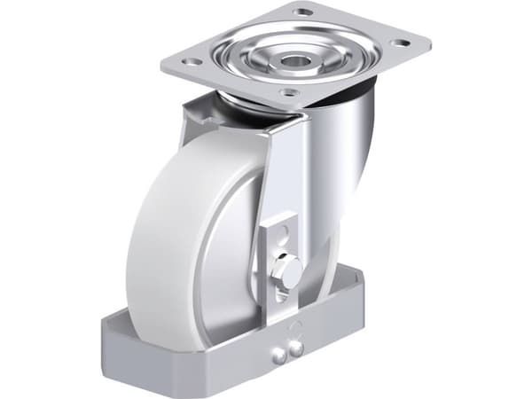 Blickle 939729 L-PO 150K-FA-FS Styrehjul i stål Hjuldiameter: 150 mm Bæreevne (maks.): 400 kg 1 stk