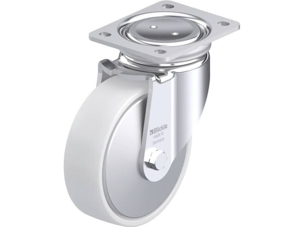 Blickle 852766 LUH-PO 160K-FA Teräksinen kääntöpyörä Pyörän halkaisija: 160 mm Kantavuus (max.): 450 kg 1 kpl