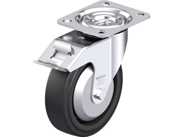 Blickle 850571 L-POEV 125KAD-FI-FA Styrehjul i stål Hjuldiameter: 125 mm Bæreevne (maks.): 250 kg 1 stk