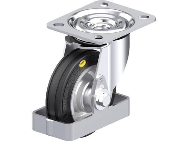 Blickle 938382 L-RD 100R-FS Styrehjul i stål Hjuldiameter: 100 mm Bæreevne (maks.): 100 kg 1 stk