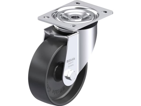Blickle 631184 L-PP 150G Styrehjul i stål Hjuldiameter: 150 mm Bæreevne (maks.): 300 kg 1 stk