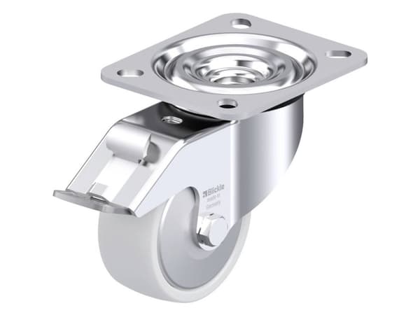 Blickle 749317 L-PO 75XR-FI-FA Teräksinen kääntöpyörä Pyörän halkaisija: 75 mm Kantavuus (max.): 200 kg 1 kpl