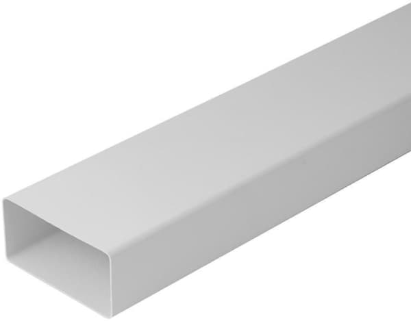 Europlast Ventilation Duct 110X55 1,5M Abs White