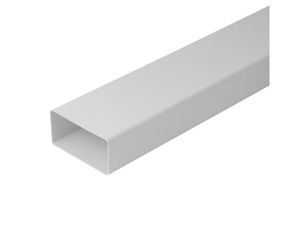 Europlast Ventilation Duct 110X55 1,5M Abs White