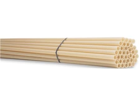 Muoviputki jäykkä, PVC 50 mm (2") keltainen/valkoinen 3 metriä - (3 metriä)