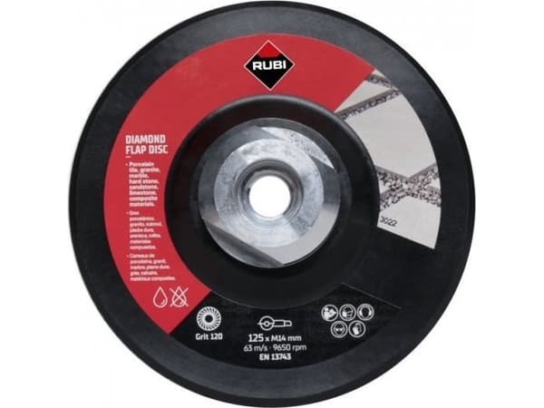 Rubi FLAP DISC ELASTIC DISC 100/120 115MM MEDIUM (1 st.)