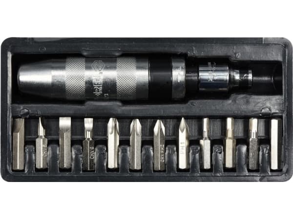 Vorel Impact screwdriver + bits 13 pcs (65123)