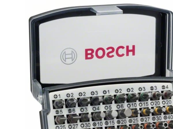 Bosch - Ruuvimeisselisarja - 32 kpl - torx, phillips, pozidriv, hex, slot, tamper-proof torx - pituus: 25 mm