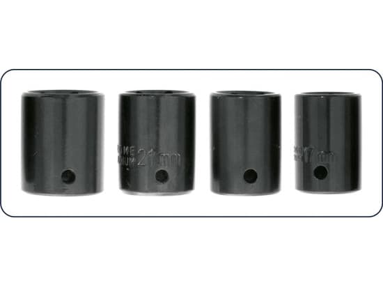 STHOR Electric impact wrench 1/2 "450Nm/1100W with a set of sockets (57092)