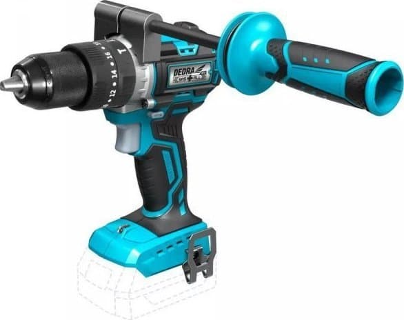 Dedra bor-/skrutrekker BORLØS DRILL. IMPACT 18V SAS+ (1 PC)
